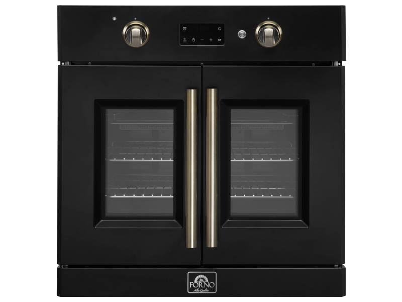 30" Forno  French Door Electric Single Wall Oven - FBOEL1333-30BLK