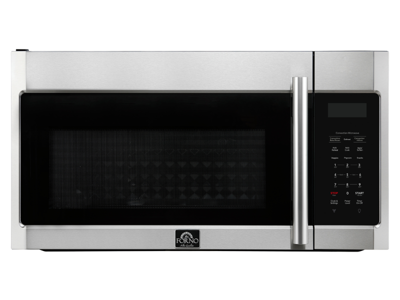 30" Forno Fornace 1.5 Cu. Ft Over the Range Convection Microwave in Stainless Steel - FOTR3038-30