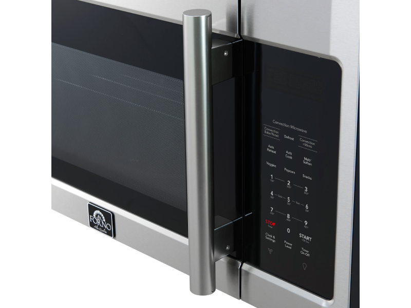 30" Forno Fornace 1.5 Cu. Ft Over the Range Convection Microwave in Stainless Steel - FOTR3038-30