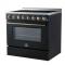 36" Forno 5.44 Cu. Ft. Paolo Freestanding Electric Range - FFSEL6011-36BLK