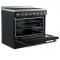 36" Forno 5.44 Cu. Ft. Paolo Freestanding Electric Range - FFSEL6011-36BLK