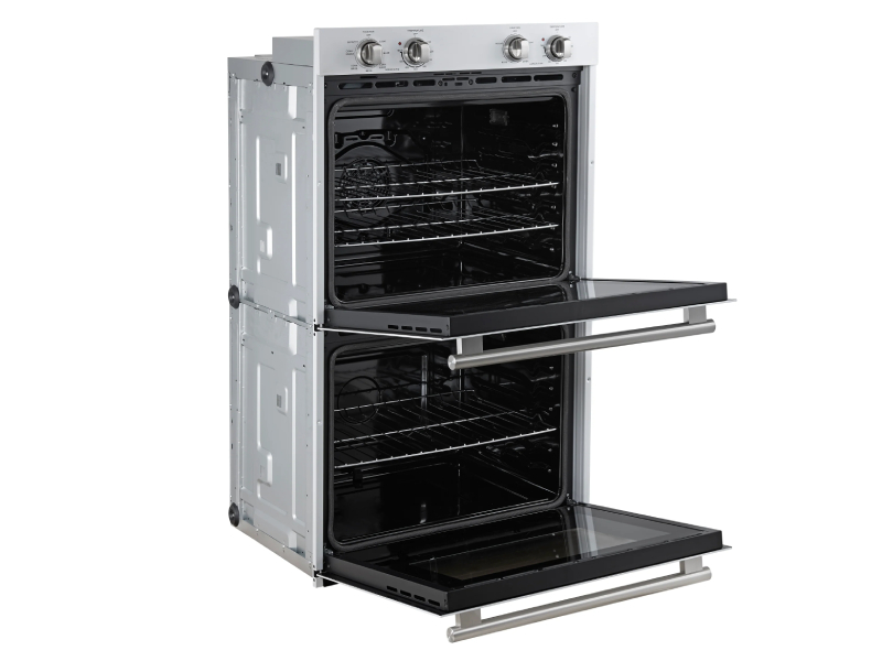 30" Forno Vomero 10 Cu. Ft Double Wall Oven in White - FBOEL1324-30WHT