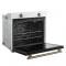 30" Forno Vomero  5 Cu.Ft. Wall Oven in White - FBOEL1370-30WHT