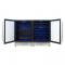 48" Forno Gemello 9.6 Cu. Ft. Side-by-Side Wine and Beverage Cooler in Stainless Steel French Door - FWCDR6699-48S