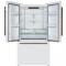 36" Forno Rivello 27.4 Cu. Ft. French Door Refrigerator in White - FFFFD1783-36WHT