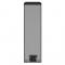 22" Forno Storico 9 Cu. Ft. Retro Bottom Freezer Fridge in Black - FFFFD1745-22BLK