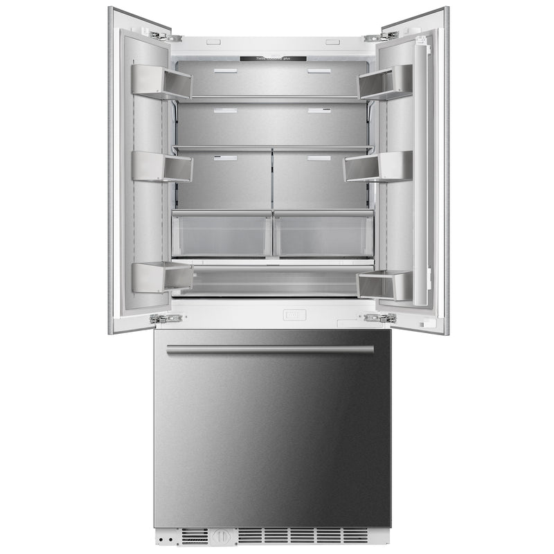 36" Forno Rivestito 15.5 Cu. Ft. French Door Refrigerator - FFRBI1811-36