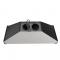 48" Forno Venezia Wall-Mounted Range Hood in Black with Antique Brass Accessories Touch Controls and Baffle Filters - FRHWM5503-48BLK
