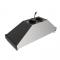 48" Forno Venezia Wall-Mounted Range Hood in Black with Antique Brass Accessories Touch Controls and Baffle Filters - FRHWM5503-48BLK