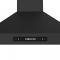 36" Forno Venezia Wall-Mounted Range Hood in Black with Touch Controls and Baffle Filters - FRHWM5503-36BLK
