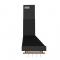 36" Forno Venezia Wall-Mounted Range Hood in Black with Touch Controls and Baffle Filters - FRHWM5503-36BLK