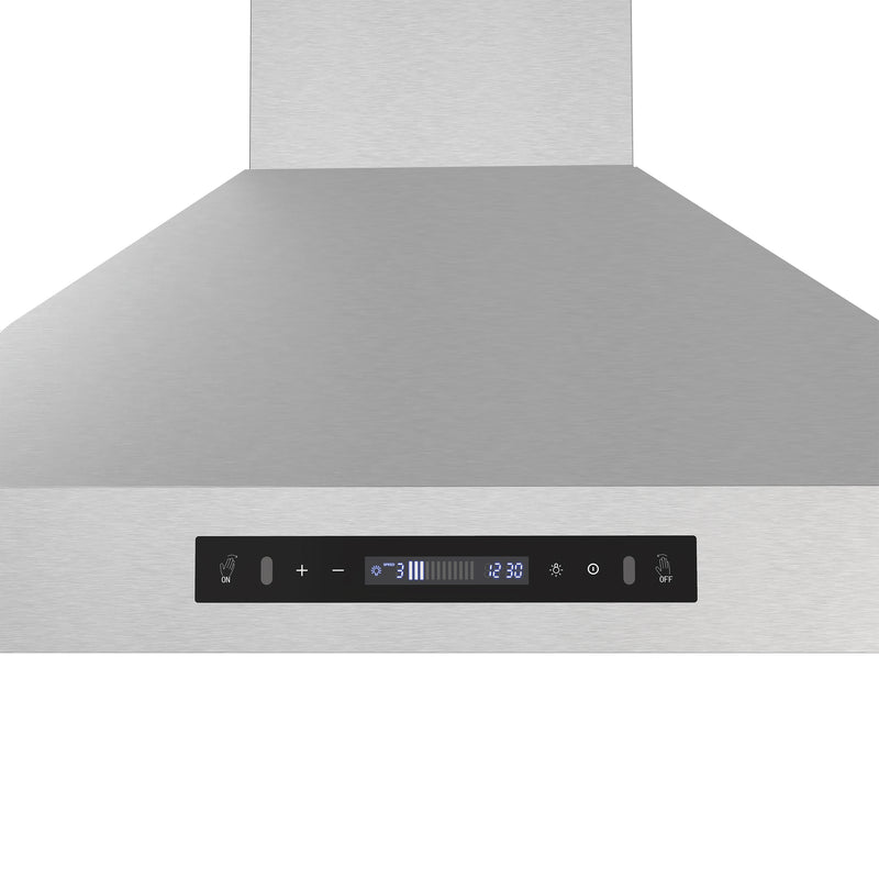 Forno Venezia 36 Inch Wall-Mounted Range Hood with Touch Controls and Baffle Filters - FRHWM5503-36