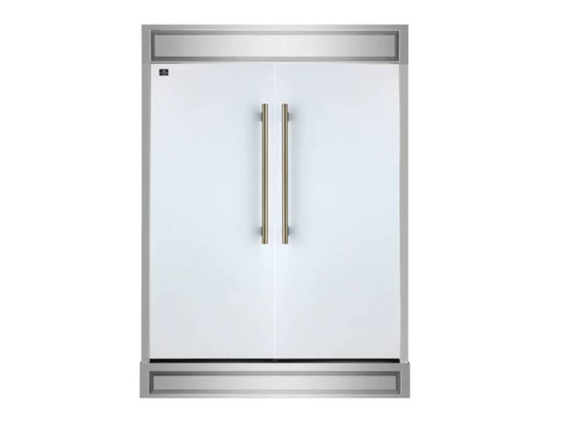 60" Forno Maderno 27.2 Cu. Ft. Convertible Refrigerator/Freezer in White - FFFFD1722-60MG-WHT