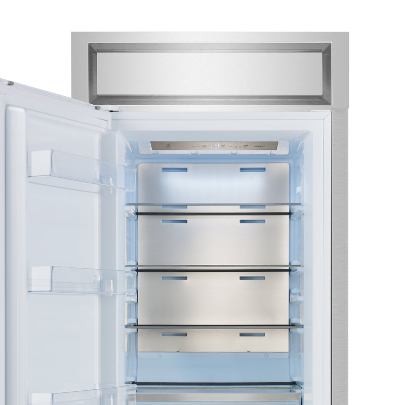 28" Forno Maderno 13.6 Cu. Ft. Built-In Convertible Refrigerator - FFFFD1722-32LMG-WHT