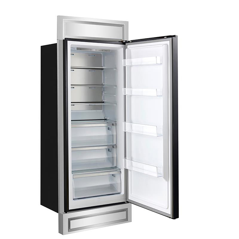 28" Forno Maderno 13.6 Cu. Ft. Built-In Convertible Refrigerator - FFFFD1722-32RMG-BLK