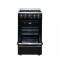 20" Forno Lamazze Freestanding Gas Range in Black - FFSGS6265-20BLK
