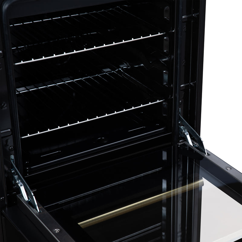 20" Forno Lamazze Freestanding Gas Range in Black - FFSGS6265-20BLK
