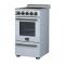 20" Forno Pallerano Freestanding Electric Range in White - FFSEL6051-20WHT