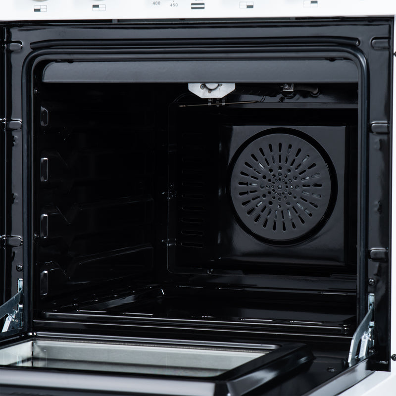 24" Forno Breno Freestanding Gas Range in White - FFSGS6290-24WHT