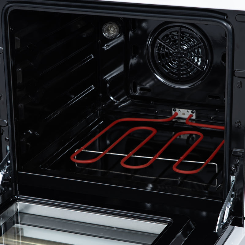 24" Forno Loiano Freestanding Electric Range in White - FFSEL6099-24WHT