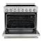 36" Forno Paolo Freestanding Electric Range in Stainless Steel - FFSEL6011-36