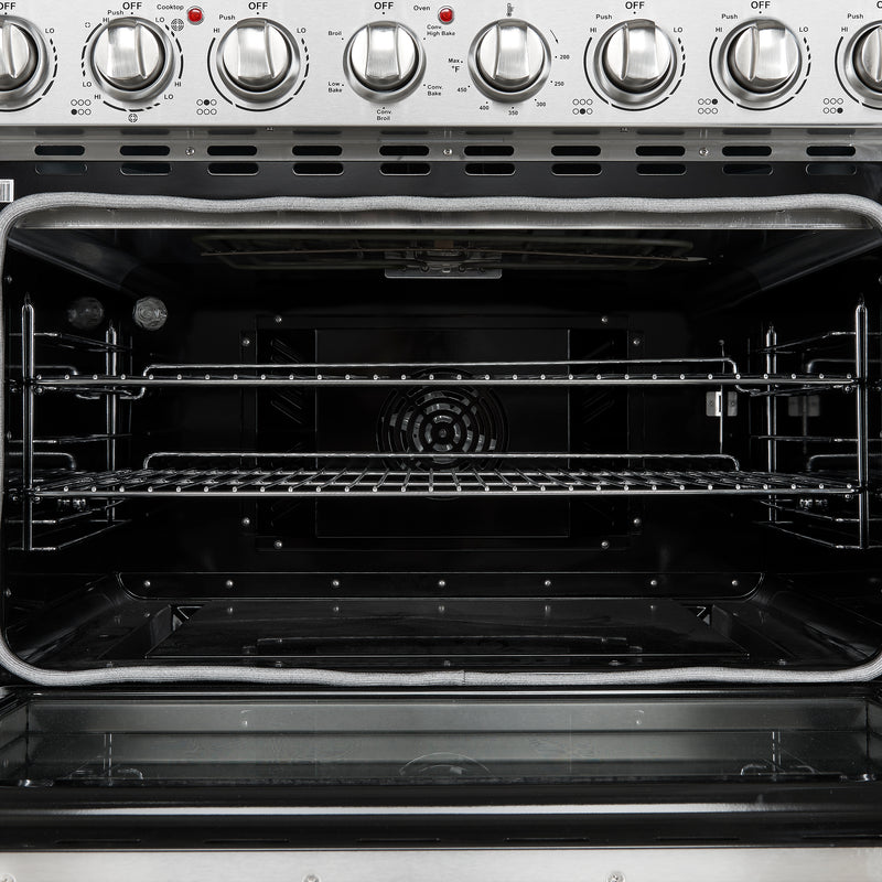36" Forno Paolo Freestanding Electric Range in Stainless Steel - FFSEL6011-36