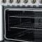36" Forno Paolo Freestanding Electric Range in White - FFSEL6011-36WHT