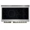 48" Forno Paolo Freestanding Electric Range in Black - FFSEL6011-48BLK