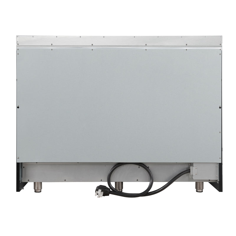 48" Forno Paolo Freestanding Electric Range in Black - FFSEL6011-48BLK
