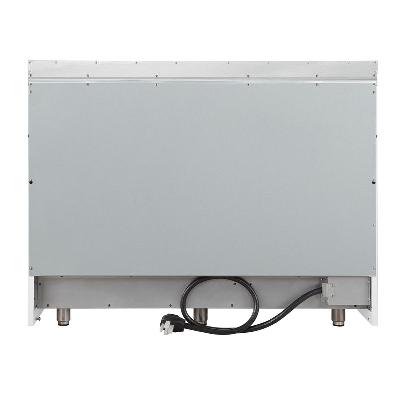 48" Forno Paolo Freestanding Electric Range in White - FFSEL6011-48WHT