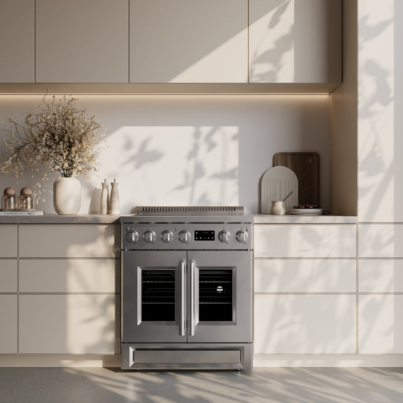30" Forno Torino French Door Induction Range with Air Fryer - FFSIN0950-30