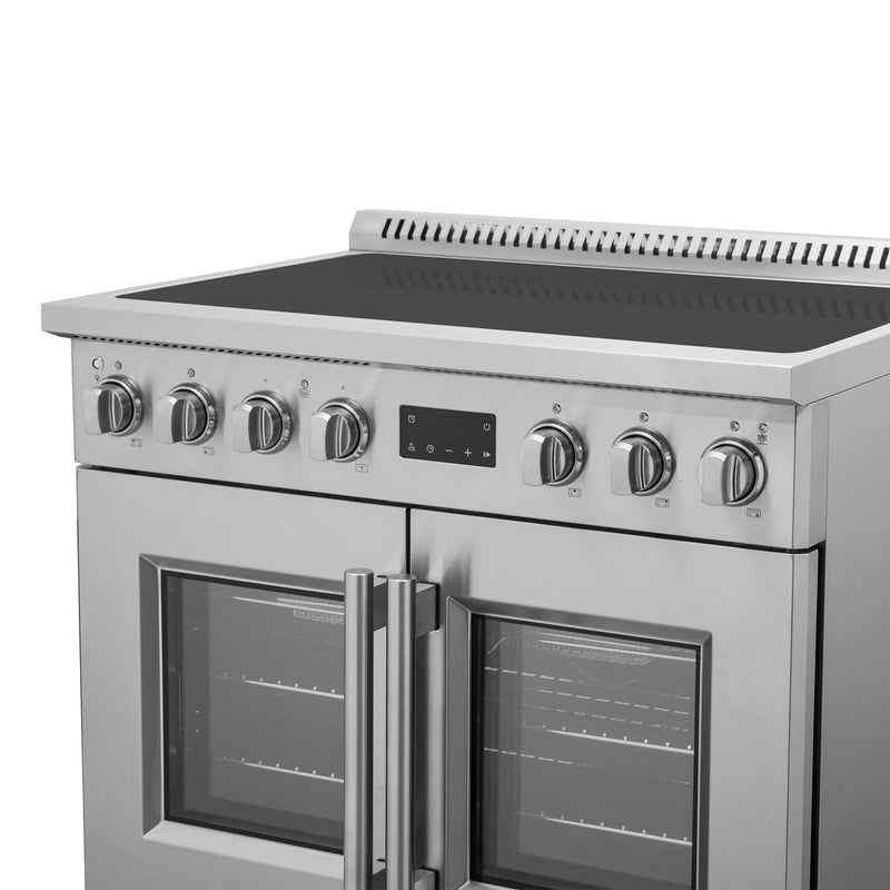 36" Forno Torino French Door Induction Range with Air Fryer - FFSIN0950-36