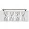 60" Forno Aria Wall-Mounted Range Hood in White - FRHWM5095-60WHT