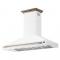 60" Forno Aria Wall-Mounted Range Hood in White - FRHWM5095-60WHT