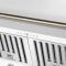 60" Forno Aria Wall-Mounted Range Hood in White - FRHWM5095-60WHT