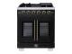 30" Forno Capriasca Freestanding French Door Gas Range - FFSGS6460-30BLK