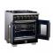 30" Forno Capriasca Freestanding French Door Gas Range - FFSGS6460-30BLK