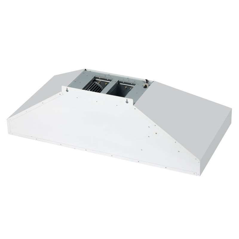 48" Forno Aria Wall-Mounted Range Hood in White - FRHWM5095-48WHT
