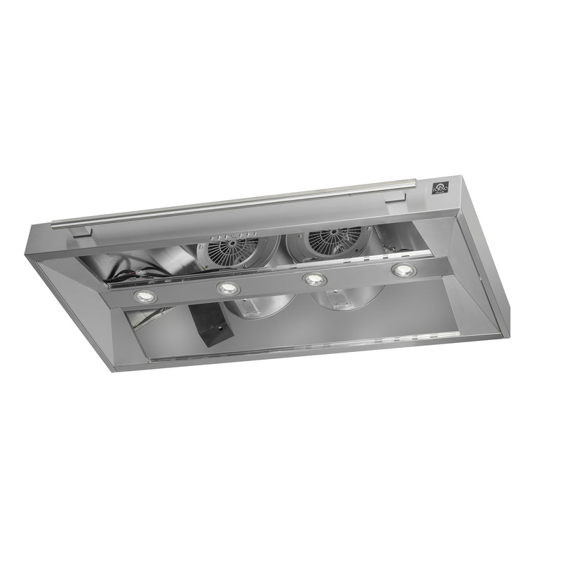 48" Forno Aria Wall-Mounted Range Hood - FRHWM5095-48