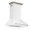 36" Forno Aria Wall-Mounted Range Hood in White - FRHWM5095-36WHT