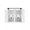 36" Forno Aria Wall-Mounted Range Hood in White - FRHWM5095-36WHT
