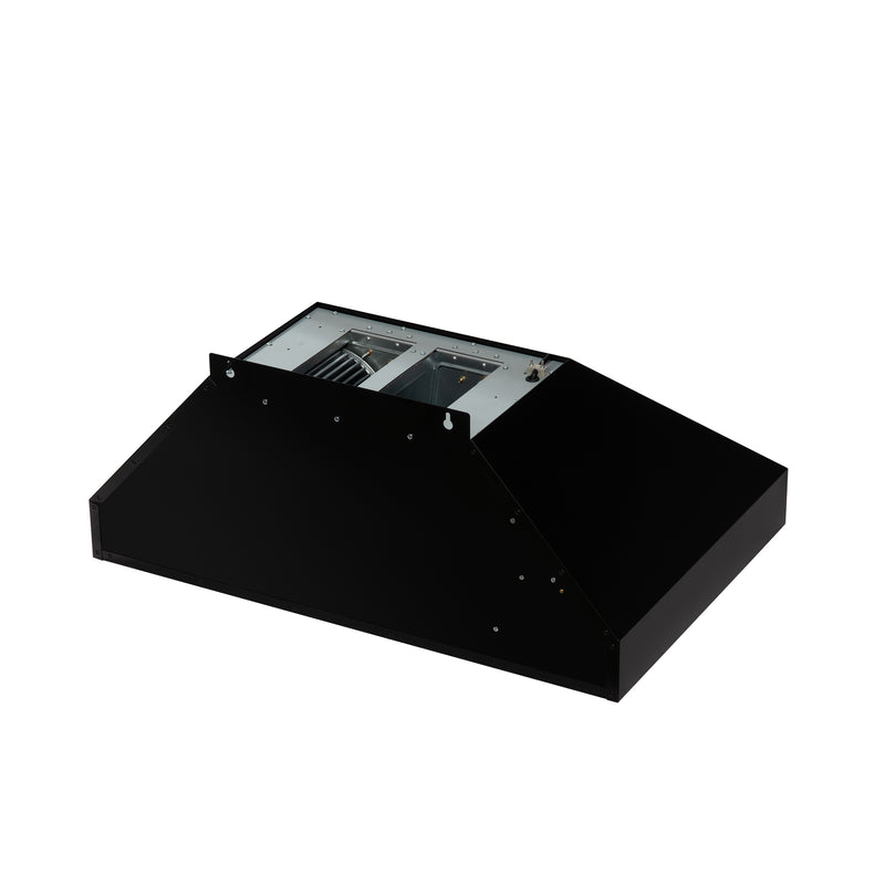 36" Forno Aria Wall-Mounted Range Hood in Black - FRHWM5095-36BLK