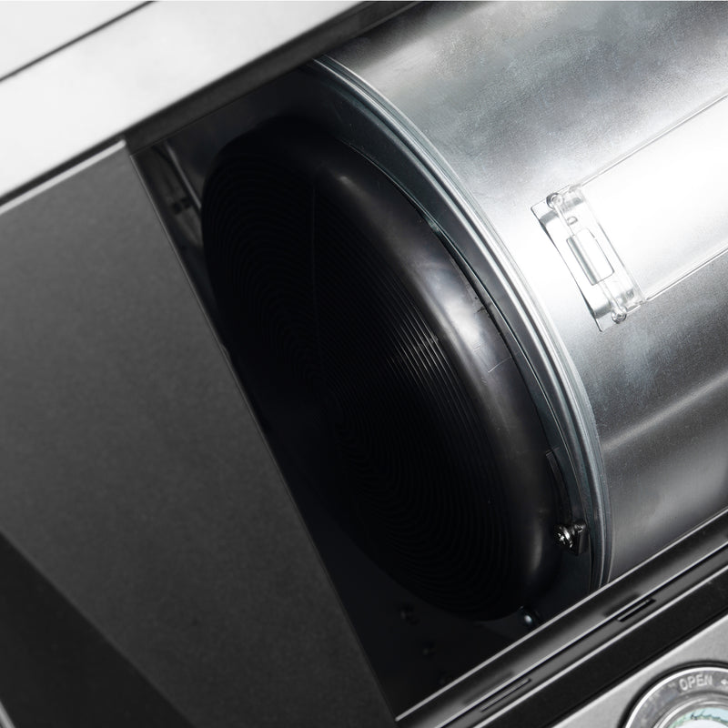 36" Forno Aria Wall-Mounted Range Hood in Black - FRHWM5095-36BLK