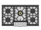 36" Hestan KGC Series Gas Cooktop with 5 Sealed Burners - KGC36