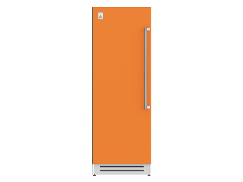 30" Hestan KFC Series Left-Hinge Column Freezer in Citra - KFCL30-OR