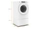 27 " Whirlpool 7.4 Cu. Ft. Front Load Gas Dryer With Intiutitive Touch Controls - WGD5620HW