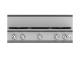 36" Hestan KRT Series 5-Burner Rangetop with Liquid Propane in Steeletto - KRT365-LP