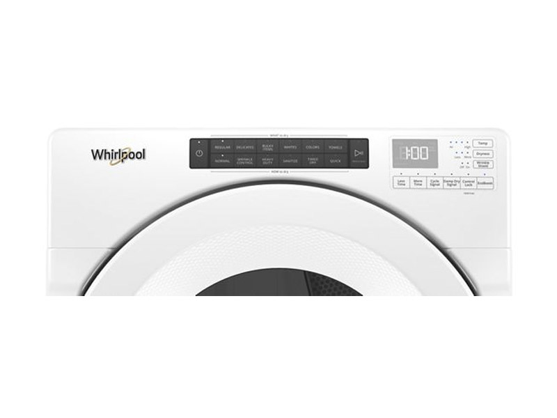 27 " Whirlpool 7.4 Cu. Ft. Front Load Gas Dryer With Intiutitive Touch Controls - WGD5620HW