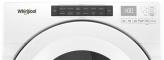 27" Whirlpool 7.4 Cu. Ft. Front Load Gas Dryer With Intiutitive Touch Controls - WGD560LHW