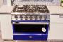 36" Hestan KRD Series Natural Gas Dual Fuel Range with 5-Burner - KRD364GD-NG-TQ